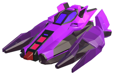 REAPER NX-3 anti-gravity frame, aggressive hull.
