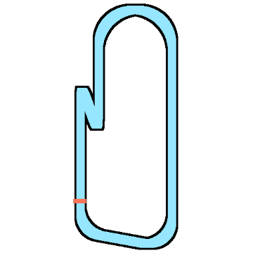 Gila circuit map outline.